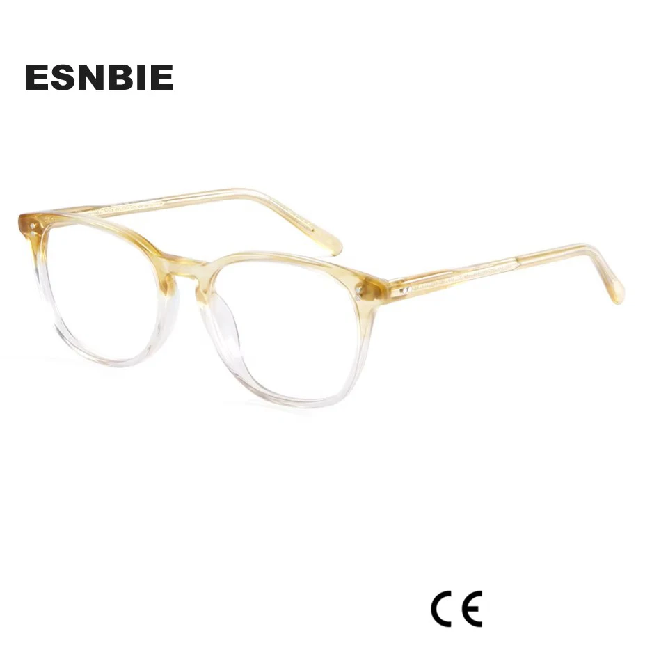 5397 Brand Designer Retro Acetate Optical Glassses Frame Men Women Classic Round Eyeglasses Frames Prescription Myopia Eyewear