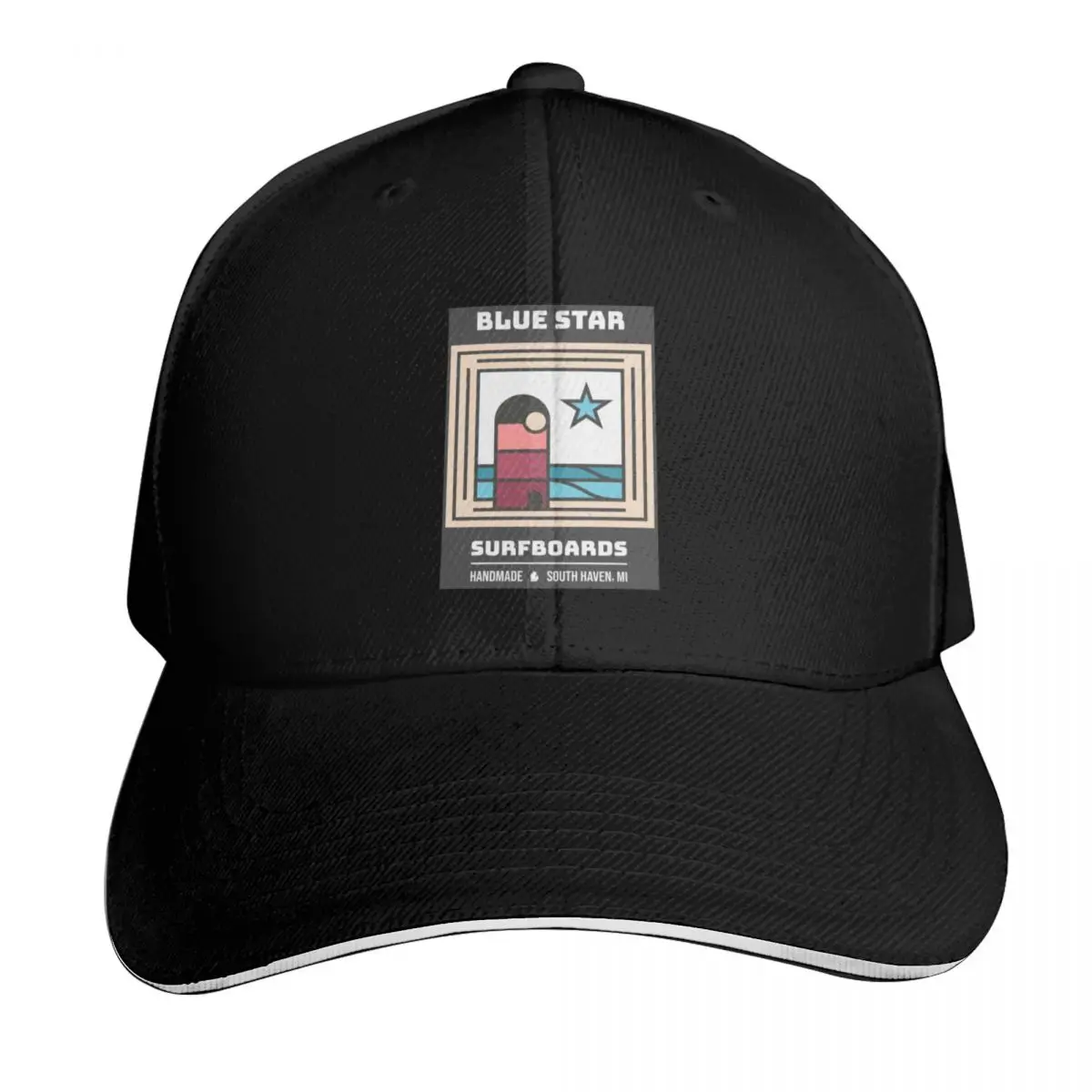 Lighthouse Logo Baseball Cap Casual Daily Wear Quick Dry Performance Cotton Twill Breathable