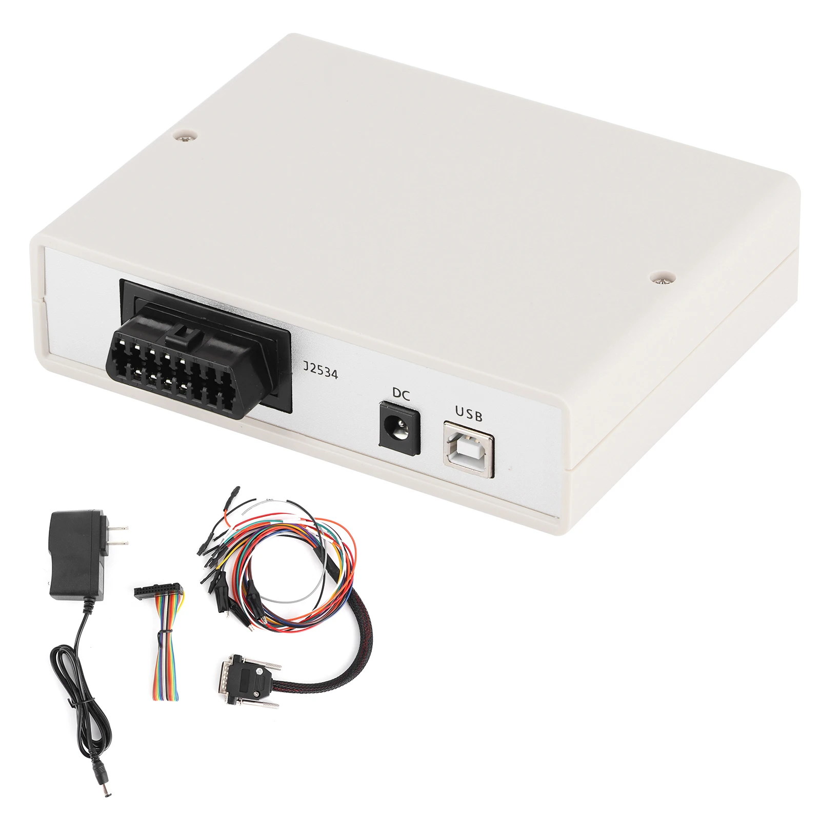 

ECU Power Box FLASH with Full Adapters for JTAG Works ECU Openport US Plug 100‑240V