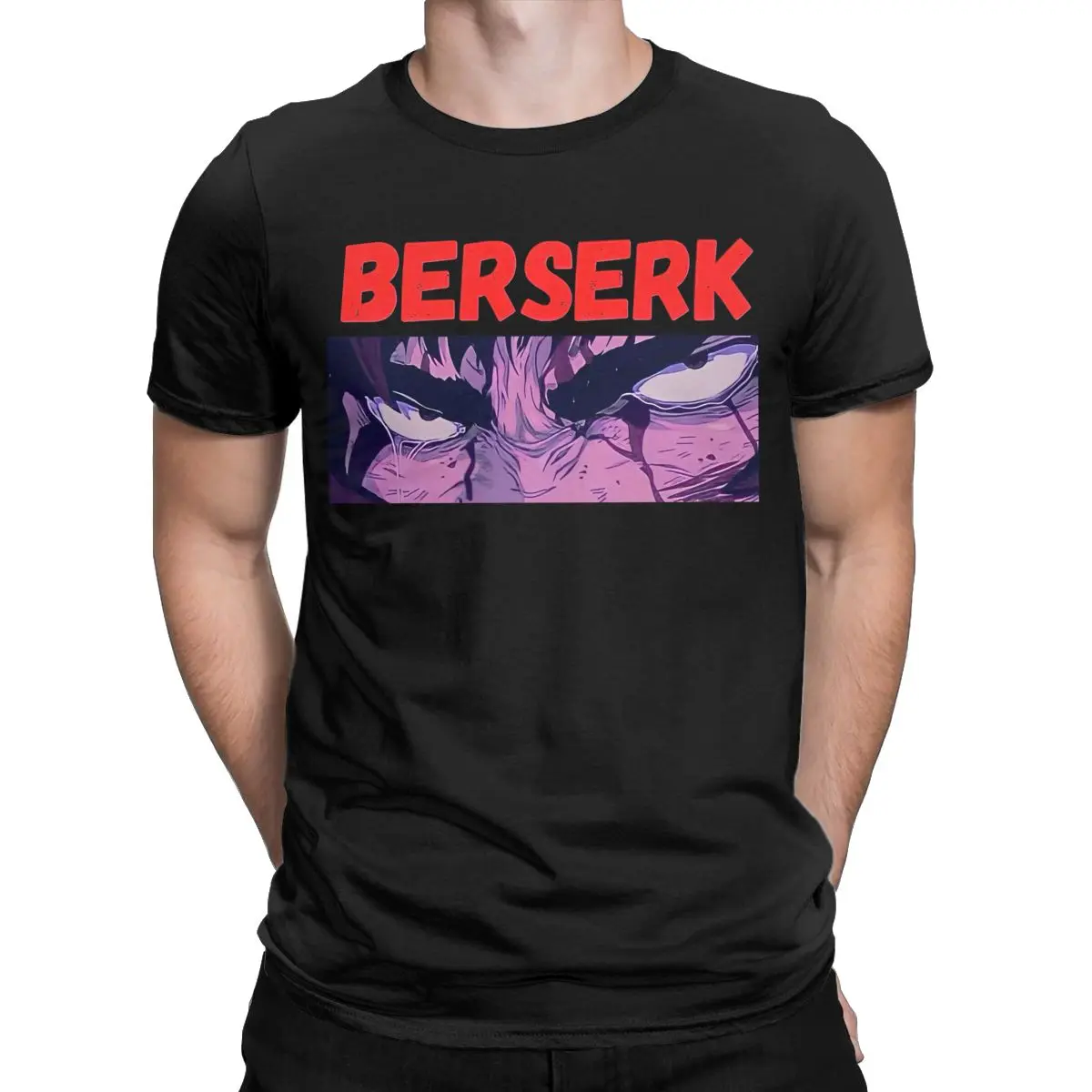 Summer Men Women's Berserk Guts T Shirts Outfits Pure Cotton Tops T-shirt Novelty Tee Shirt