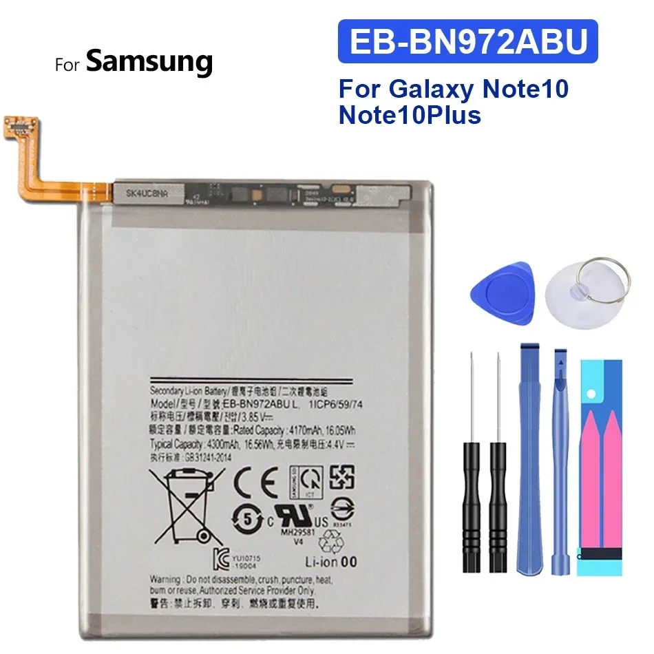 EB-BN970ABU EB-BN770ABY EB-BN985ABY แบตเตอรี่สําหรับ Samsung Galaxy หมายเหตุ 10 Lite Plus Note10 Lite Note10 Plus/X NoteX Note20 Ultra