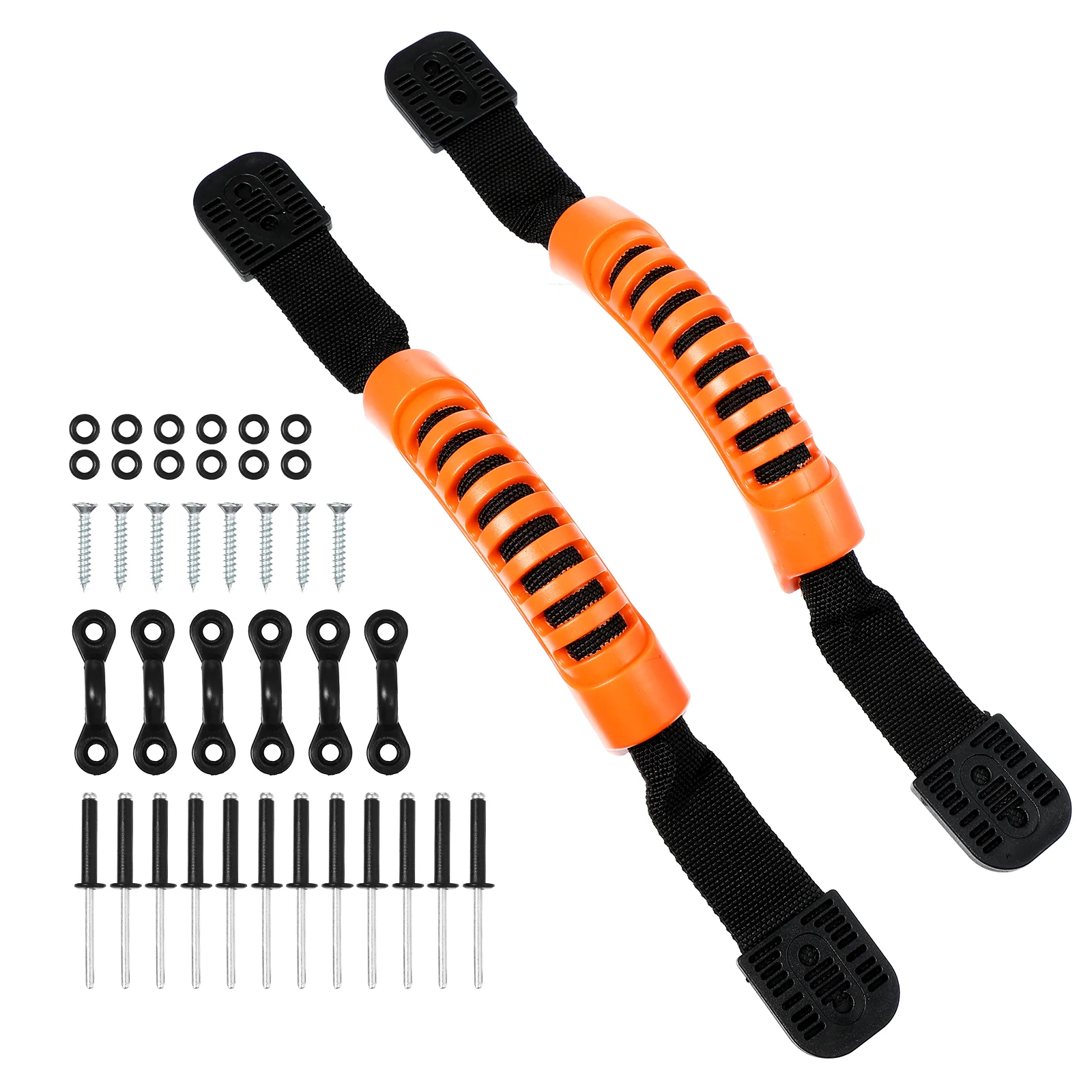 

2 Pcs Handle Kayak Carry Replace Handles Non-slip Side Mount Replacement Pvc for Canoe Boat Sea