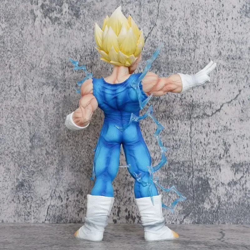 27cm DBZ Majin Vegeta Model Dragon Ball Z Action Figure Anime Vegeta Figurine Collection GK Statue Ornaments Toys Gift for Kids