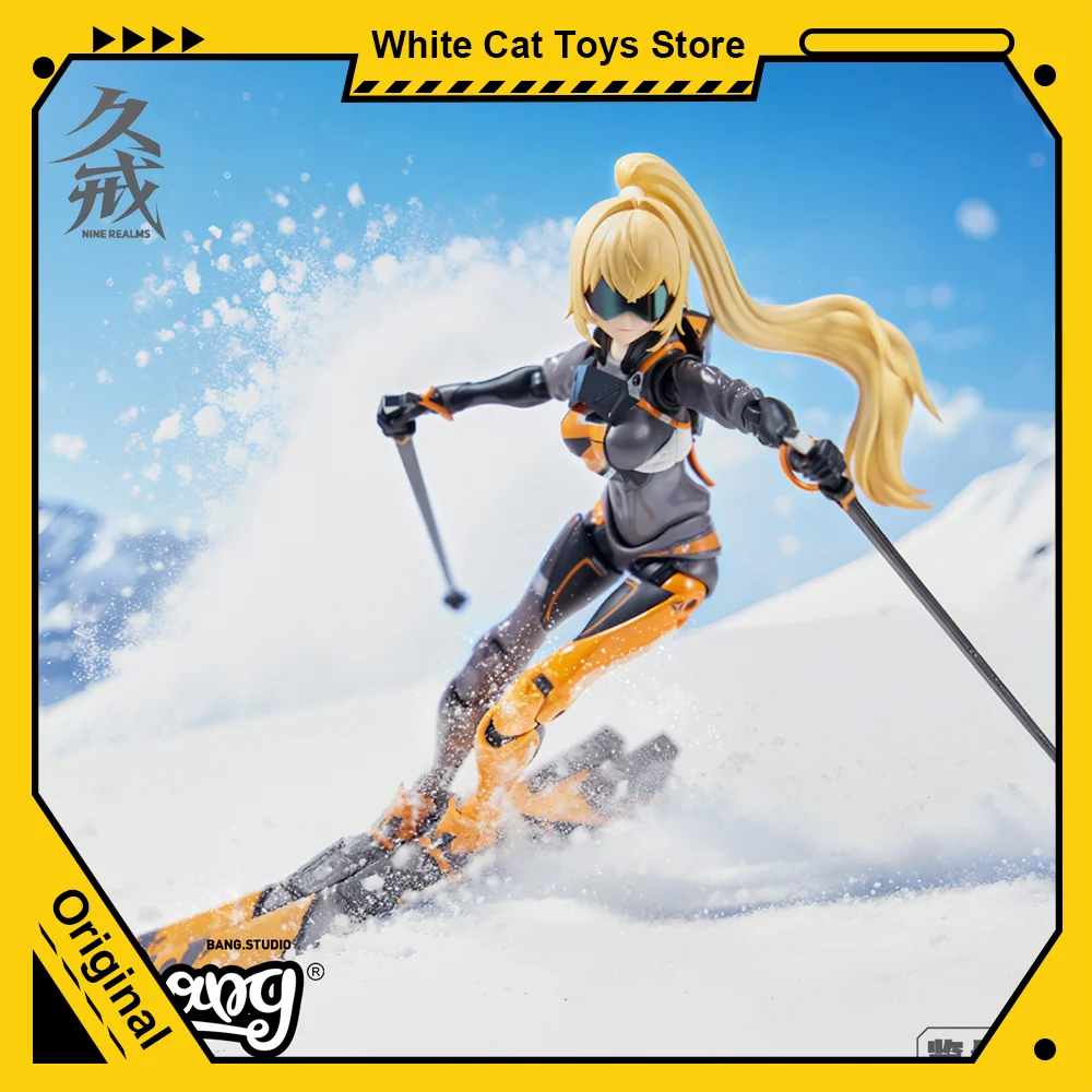 

Nine Realms Extreme Girl Series Alloy SHINING LingShuang Action Figure Movable Joints Anime Model Collection Statue Toys Gift