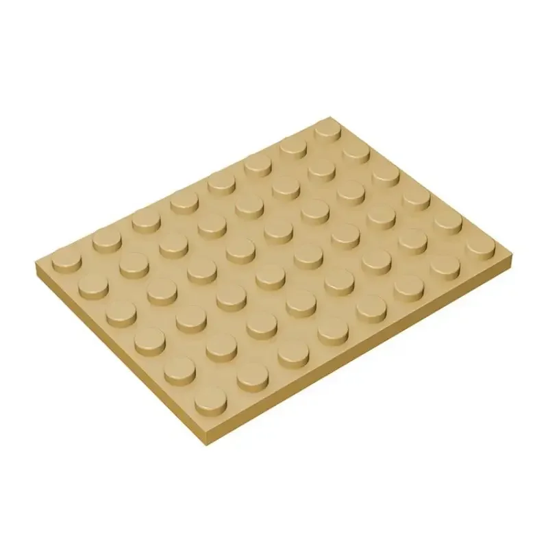 MOC – ensemble de blocs de construction en briques 3036 plaques 6x8, 10 pièces, haute technologie avec planche, Puzzle de particules de maison, jouets DIY, cadeaux d'anniversaire pour enfants