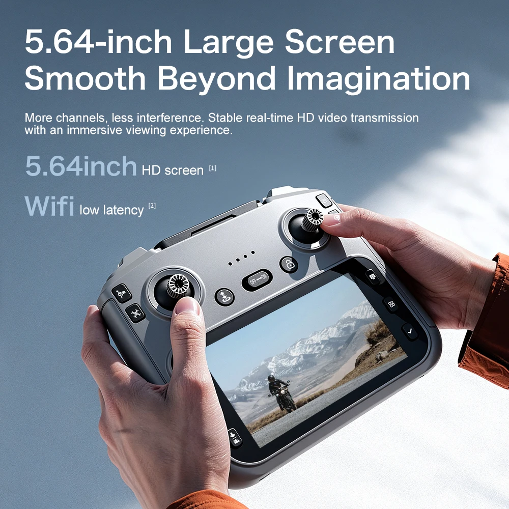 โดรน 2026 GT50 Pro พร้อมรีโมทคอนโทรลหน้าจอ กล้อง 8K โดรนแบบไร้แปรงพัดลม พับได้ ควอดคอปเตอร์ ของเล่นบังคับวิทยุ ของขวัญสำหรับเด็กผู้ชาย