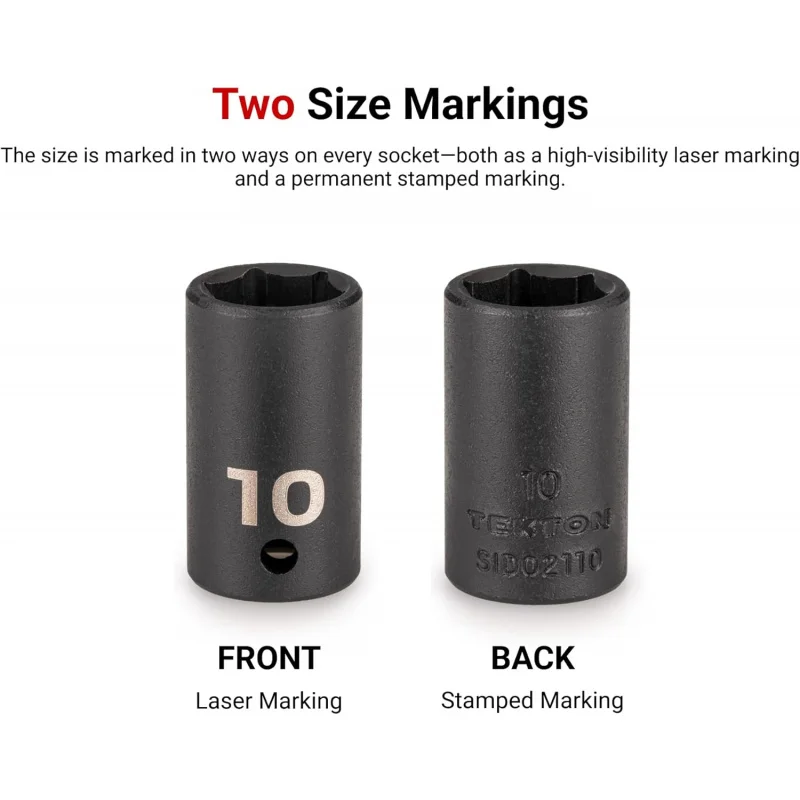 1/4 Inch Drive x 4 mm 6-Point Impact Socket | SID02102