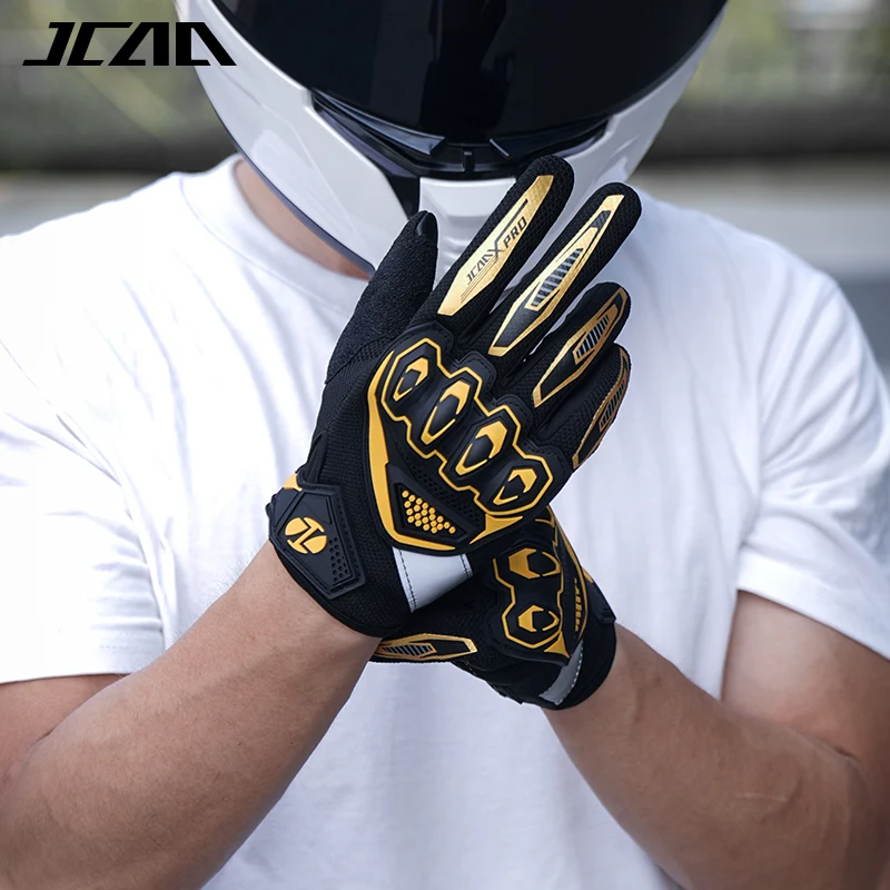 

Motorcycle Gloves Men Women Breathable Motocross Gloves Anti-fall Motorbike Gloves Touchscreen Dirt Bike Gloves CE Certification