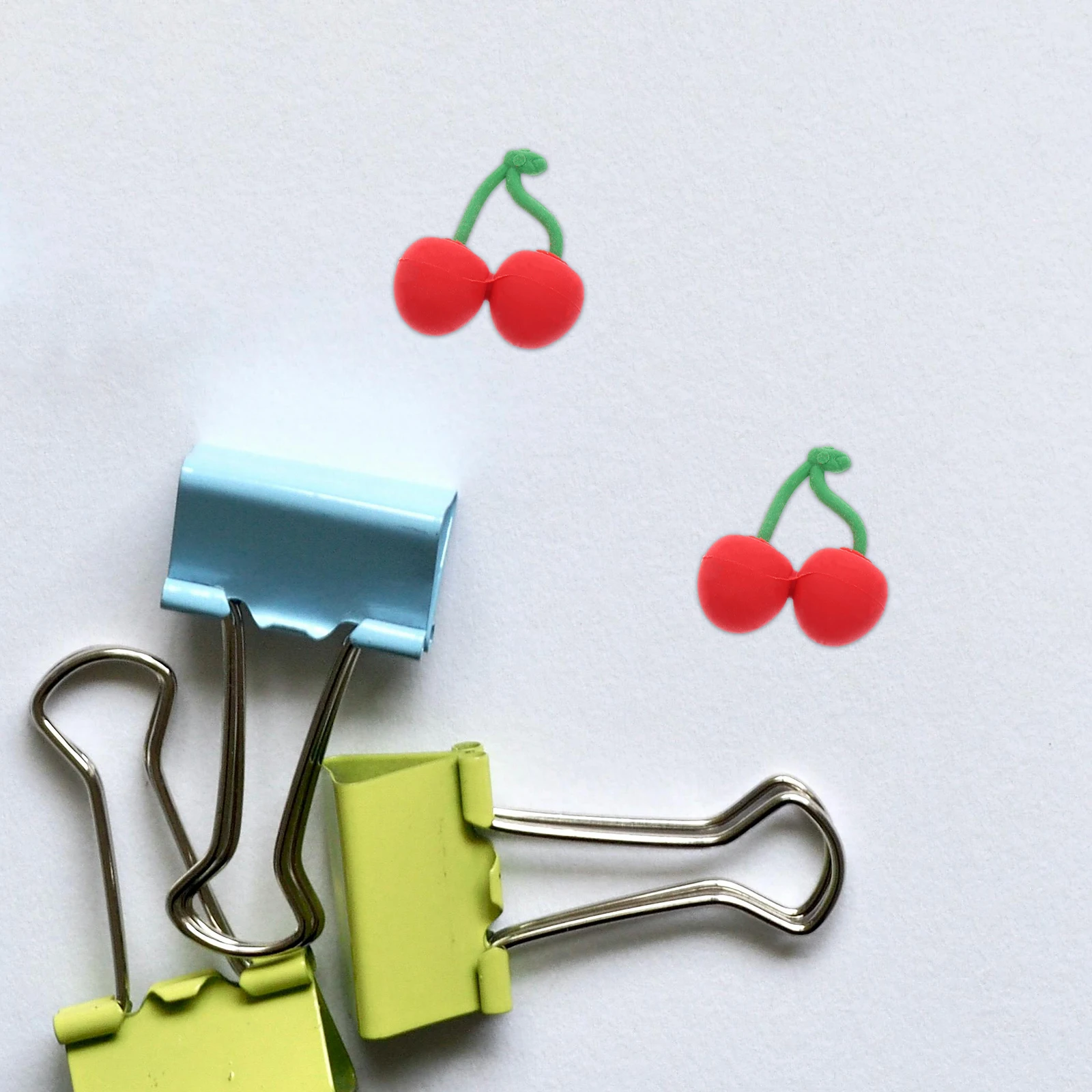 

Cherry Eraser Apple Counters Toy Artificial Decorative Fruit Animal Erasers for Kids Candy Toys Preschool Cherries Bulk
