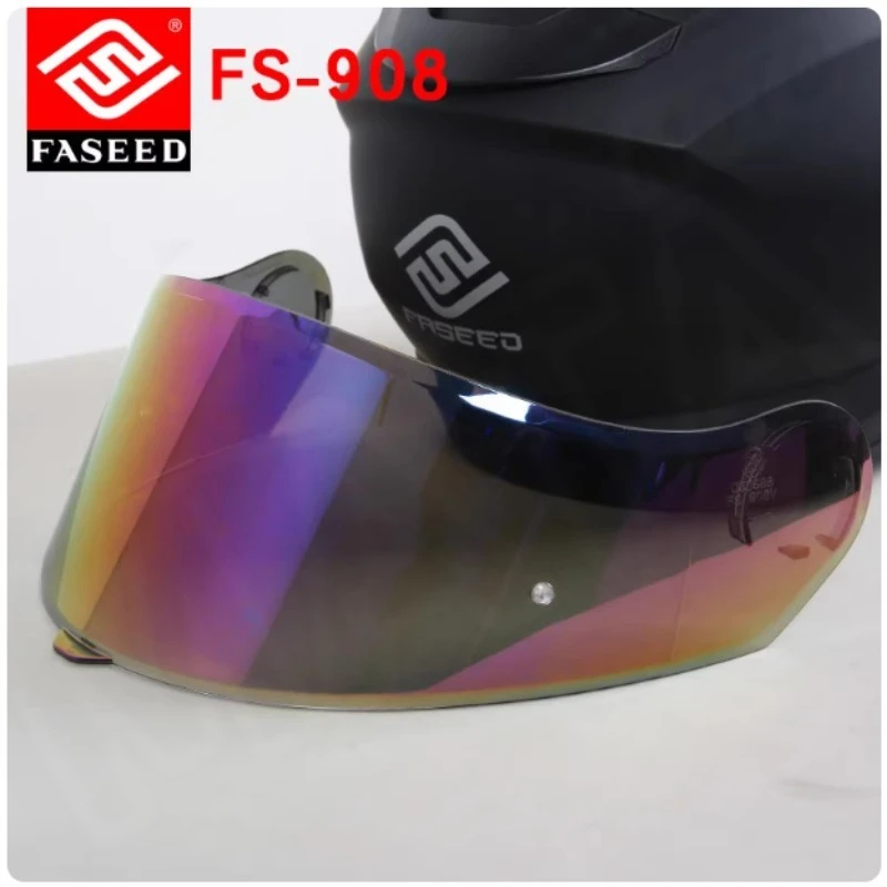 

FASEED Helmet Visor FS-908 Full Face Helmet Visor Flip Up Helmet Replacement Accessories Para Moto Casque 908