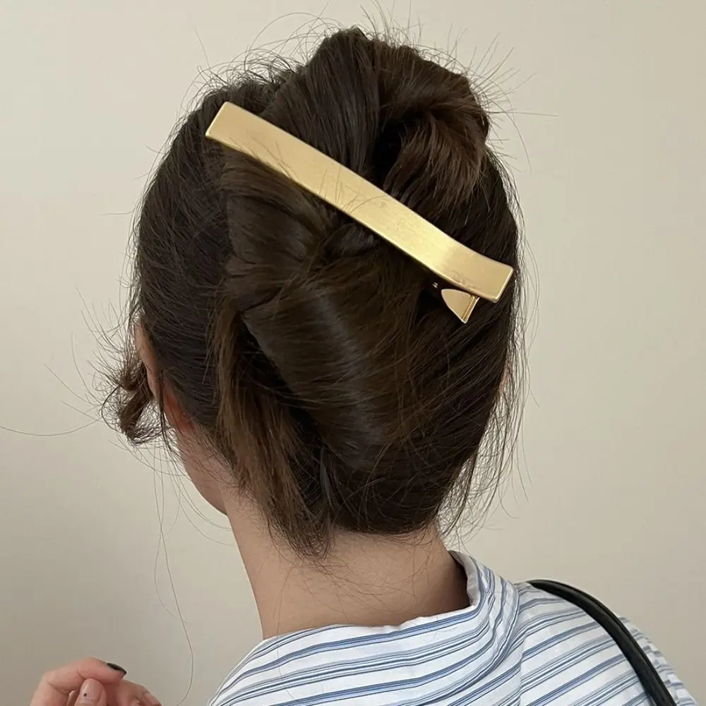 Fashion Alloy Hair Clip Easy To Use High Quality Side Bangs Haircard Hair Accessories Metal Hairpin Women