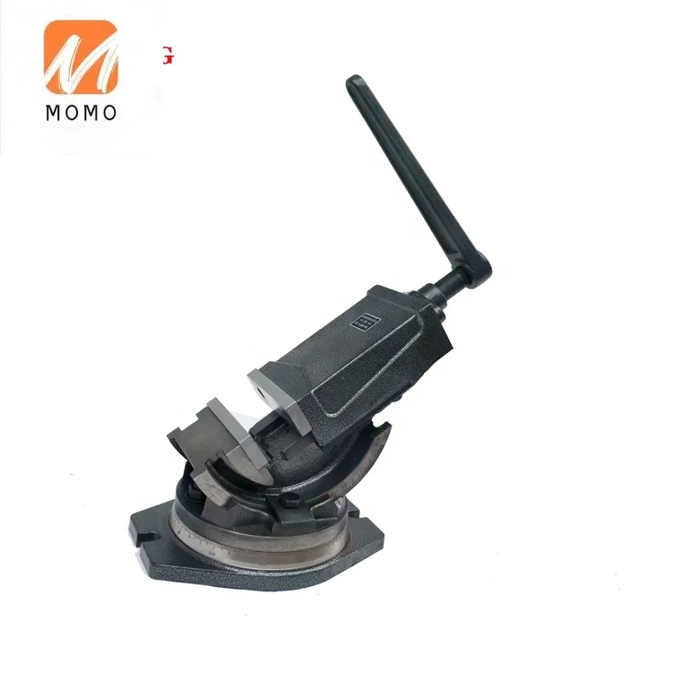 Precision Milling Machine Vise 2 Way Tilting Swiveling Angle Vice QHK125 Open 95MM Milling Machine Tilt Vice