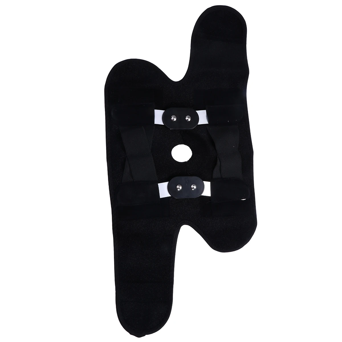 

Adjustable Knee Pads Sports Knee Support For Basketball Running Arthritis Protection Black Free Size Rubber Protective