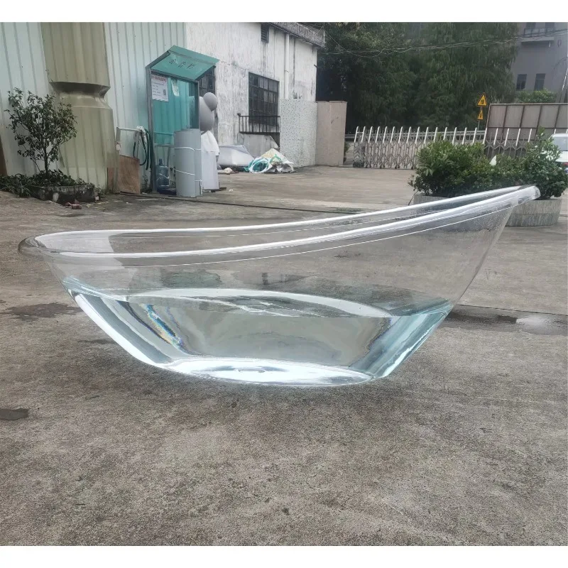Factory Produces Bathtubs Comfortable and Thick 1.5m clear Polycarbonate Bathtubs