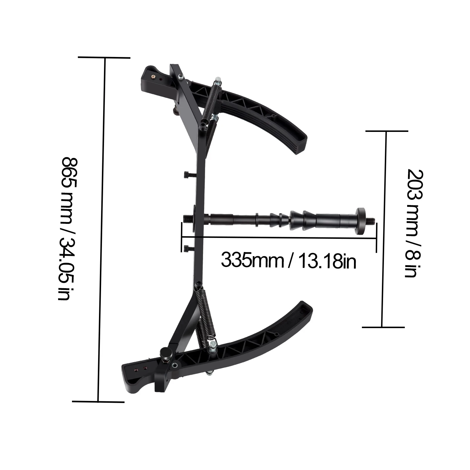 Wheel Balancer Machine for Motorcycle Adapter Tire Clamp 14 mm Thread Rod With Lead Blocks Set Widely Used In Repair Shop