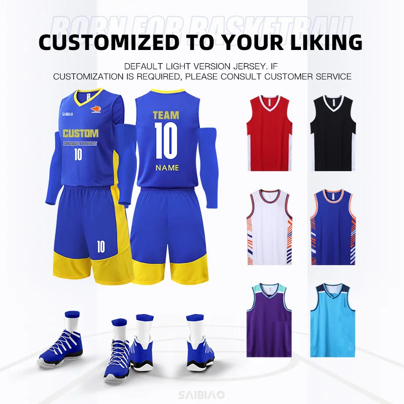 Men Adult Kit Basketball Jersey Customize Quick-drying Training Uniforms Shirts Sportswear Tracksuit Sport Suits Clothing women