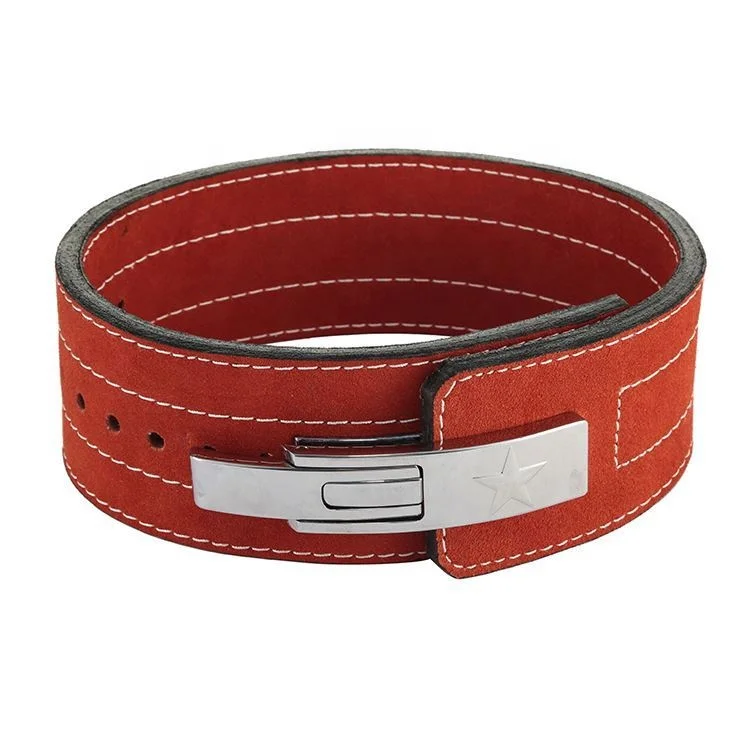 Factory Price Weight Lifting Power Belts Suede With Cowhide Leather Fitness Belt Wholesale Lever Belt