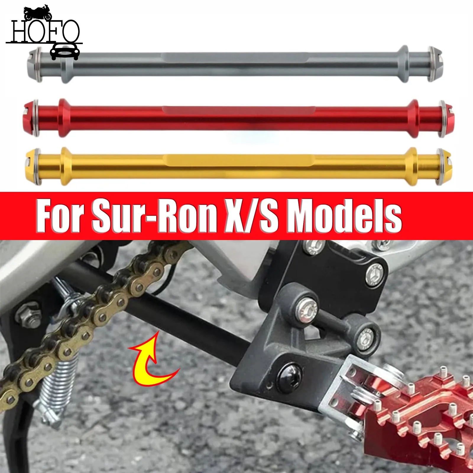 

Foot Pegs Bracket Motorcycle CNC Footbracket Foot Brace Lever For Sur-Ron X/S Models