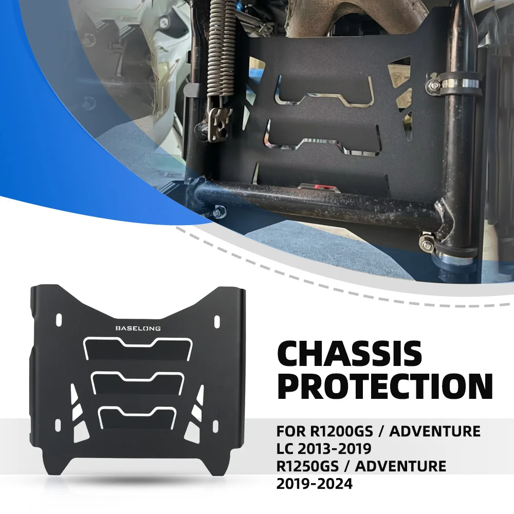 FOR BMW R1200GS / Adventure LC 2013-2019 R1250GS / Adventure 2019-2024 2023 Engine Guard Extension Center Stand Protection Plate