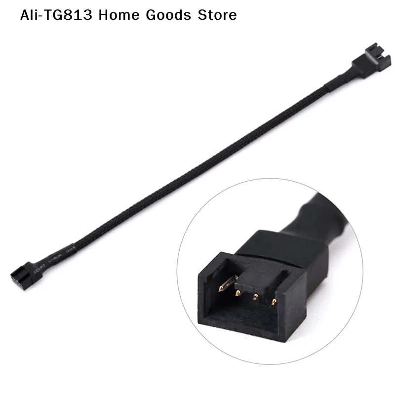 

[TG813]4 Pin PWM Connector Case Fan Extension Power Cable for Compure CPU Cooling System for Computer Case Fan