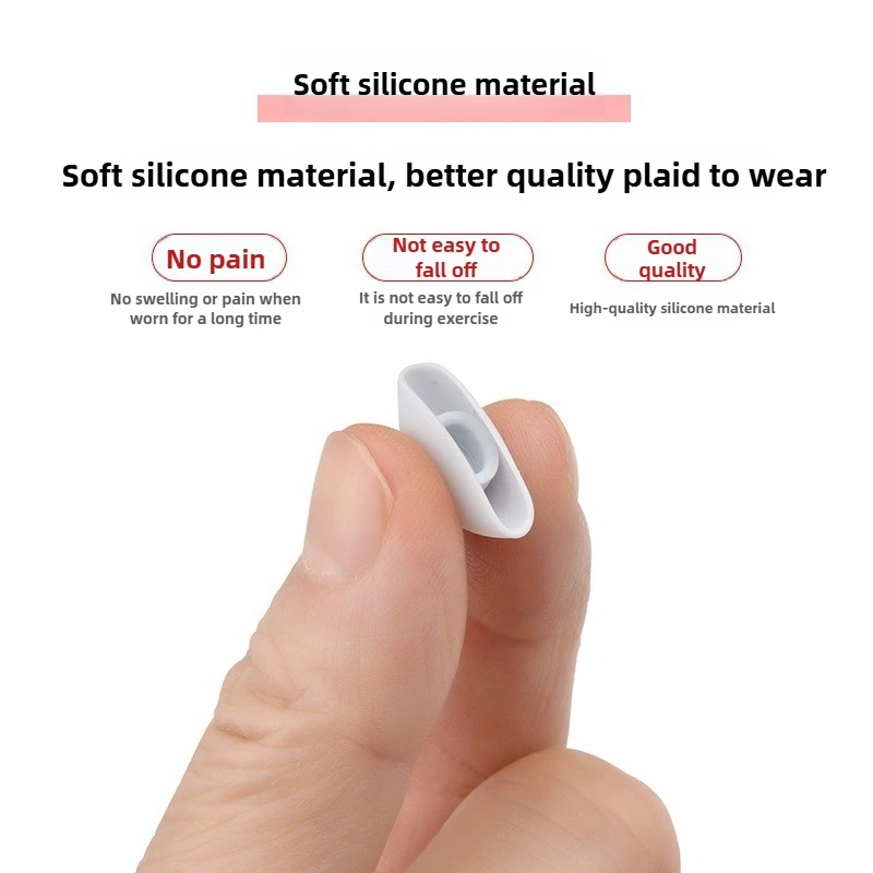 

For OPPO Enco Free4 Bluetooth Headphones Accessories-Silicone Ear Tips&Covers Dustproof Soft Durable Earbud Replacement Sleeves