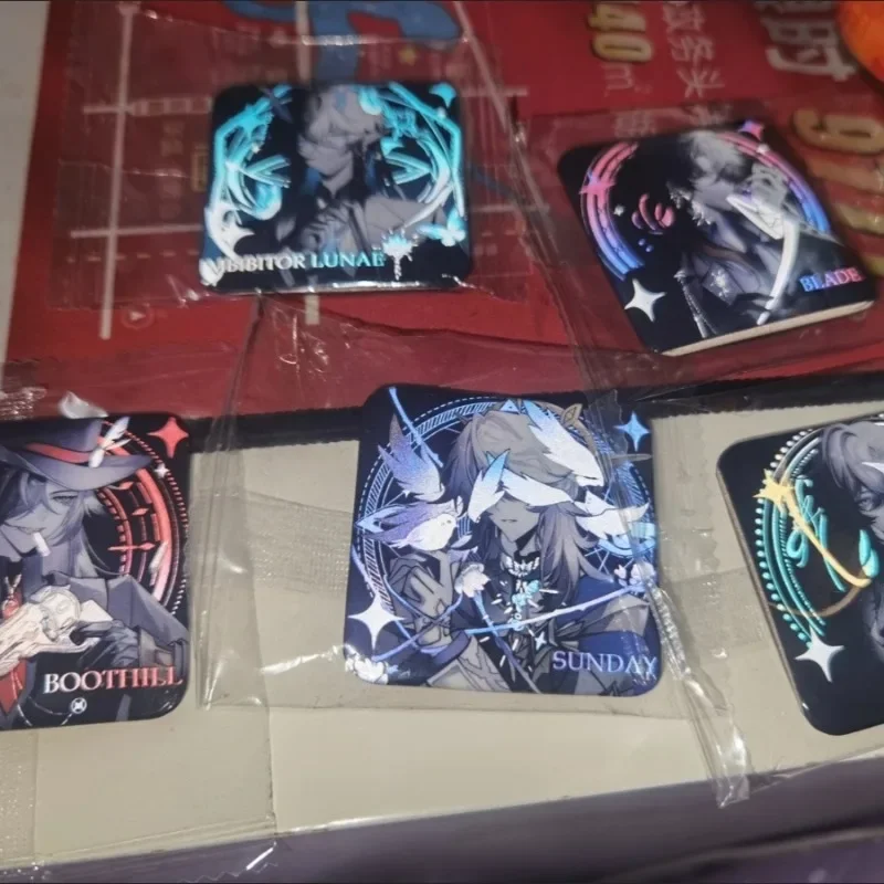 هونكاي: ستار السكك الحديدية الظلام القوطية الأحد افينتورين ساحة معدنية فلاش بروش شارة بدبوس مجوهرات اكسسوارات للملابس على ظهره هدية