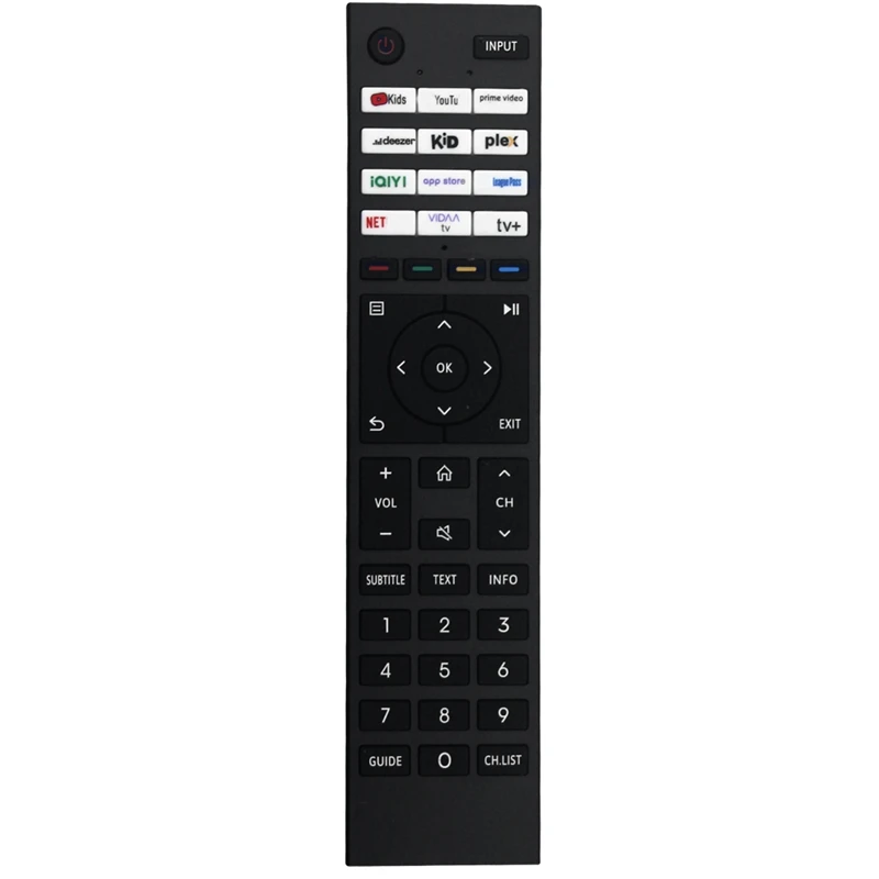 

FUFU Замените пульт дистанционного управления CT-95049 для TOSHIBA Smart TV CT-95049 Пульт дистанционного управления