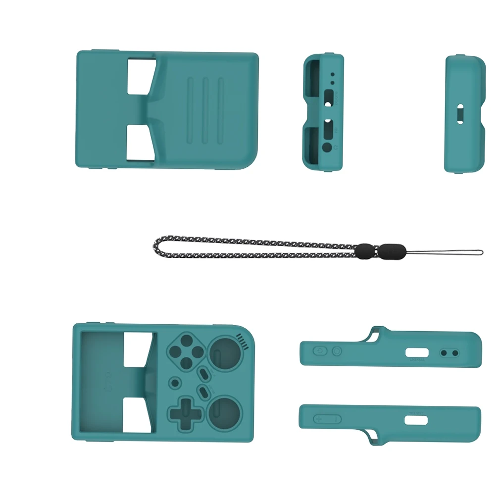 

Silicone Protective Case for ANBERNIC RG 35XX Pro,Soft Sleeve Cover Portable Video Game Console Protector Case with Lanyard