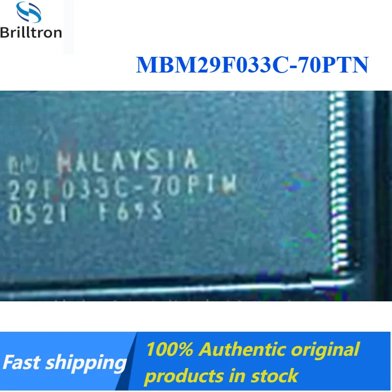 1-5PCS Original MBM29F033C-70PTN 29F033C-70PTN TSOP40 Brand New, in Stock, Hot Selling!