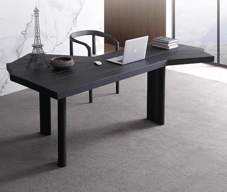 

Designer desk Nordic modern fan study desk Italian high sense