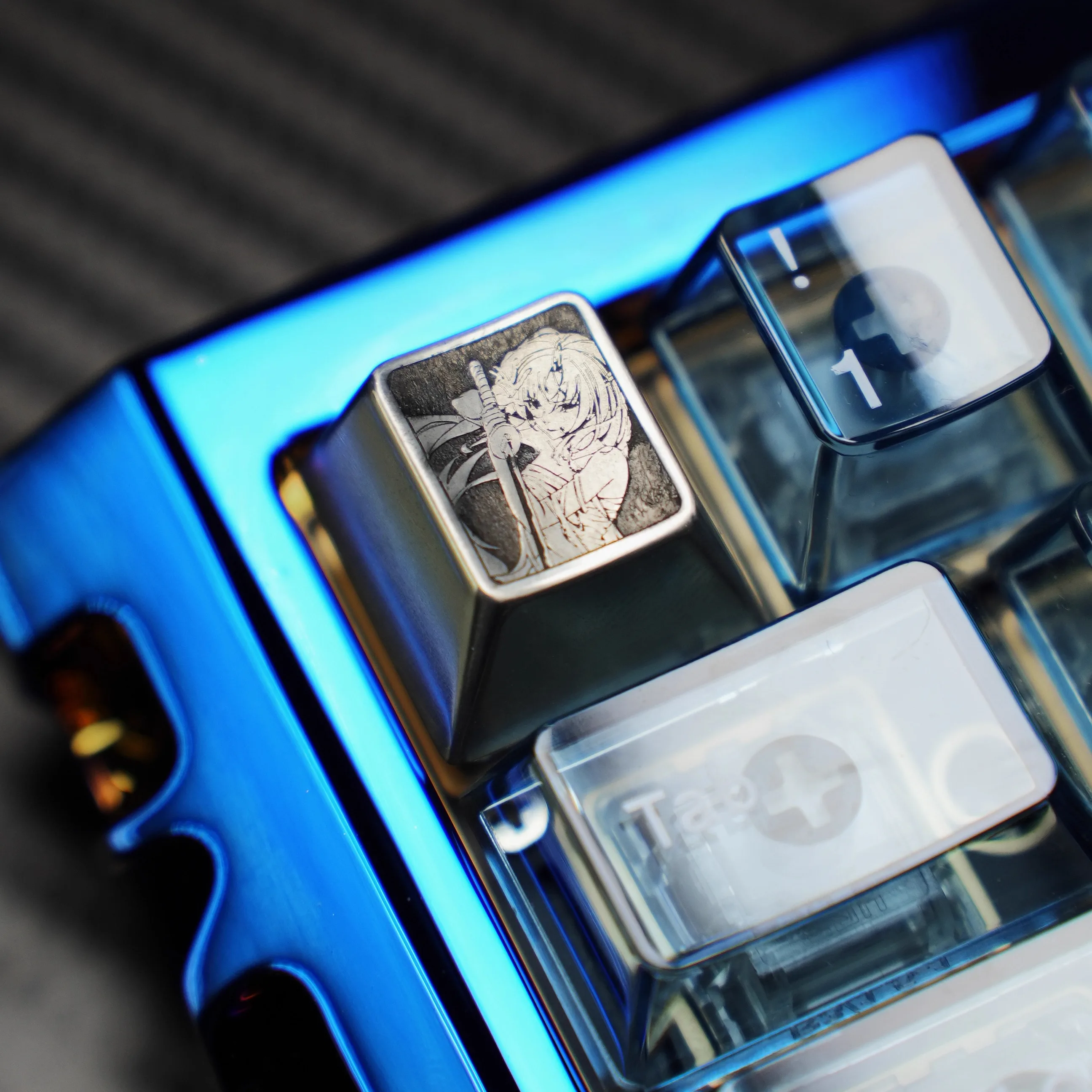 

Колпачки для клавиш на тему EVA, резной колпачок для клавиатуры из цинкового сплава, индивидуальный аниме, 1 шт., 1/1,25/1,5/1,75/2,25U, механическая клавиатура, колпачок для клавиатуры, подарок