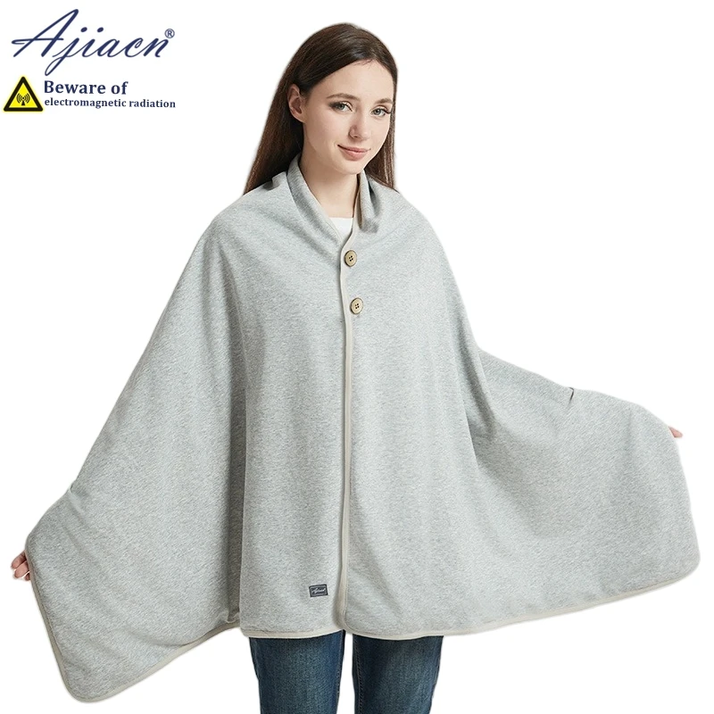 Anti-radiation 50% or 75% silver fiber lining Enlarged Widened blanket electromagnetic radiation shielding multifunctional cloak