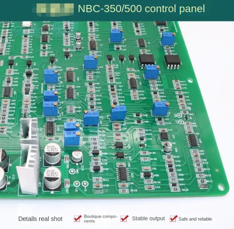 Imagem -04 - Placa-mãe do Circuito de Controle da Máquina de Soldura do Dipper Nbc350 500h Hk114-t3-t4 com Soldadura Manual