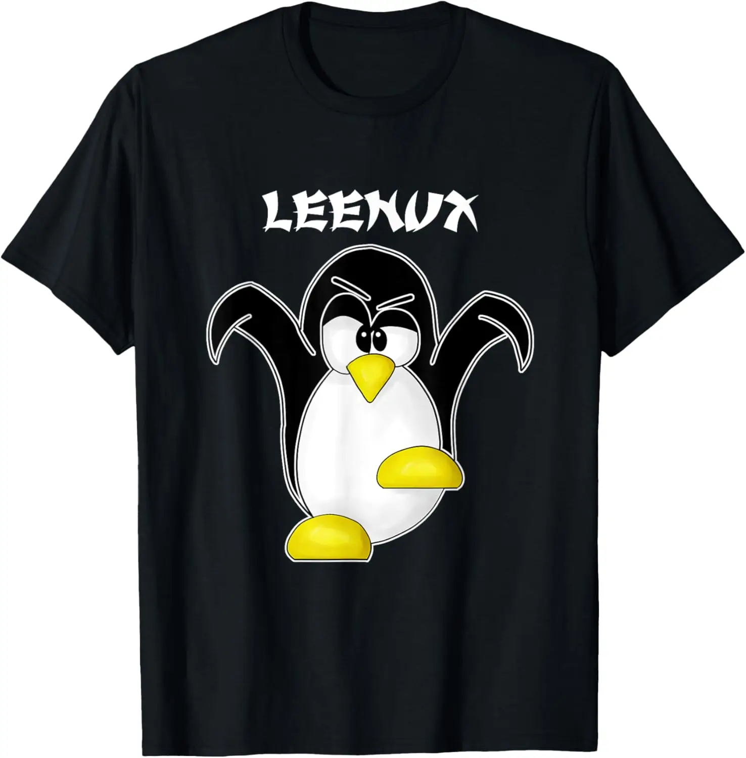 

Tux Linux Penguin called Leenux Computer Programmer T-Shirt