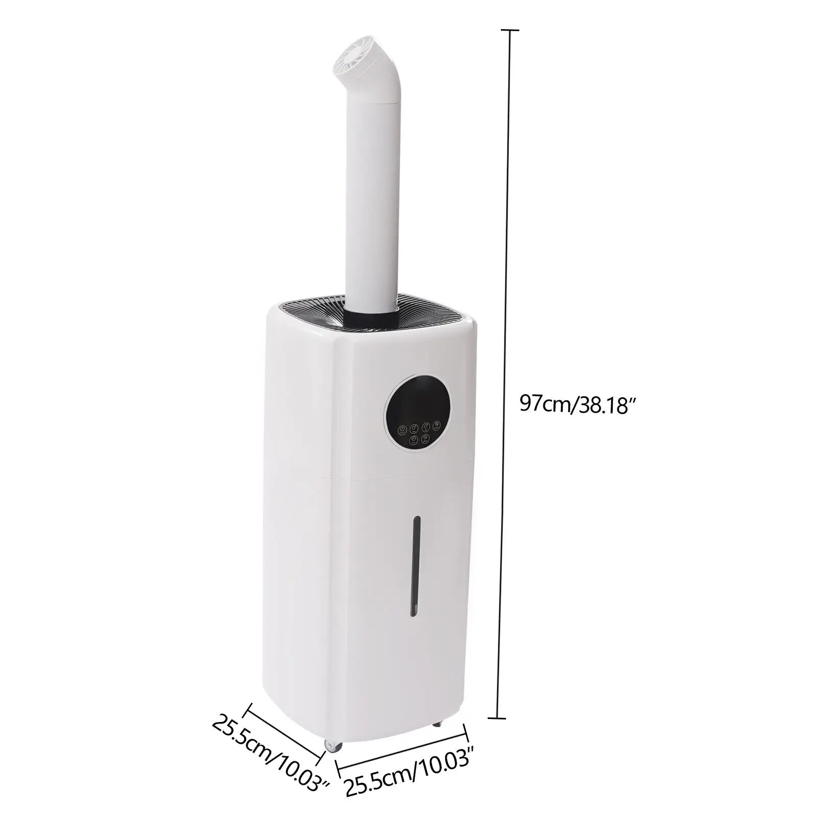 Umidificador comercial de sala grande de 3 velocidades Umidificador estilo casa inteira 21L/5,5Gal