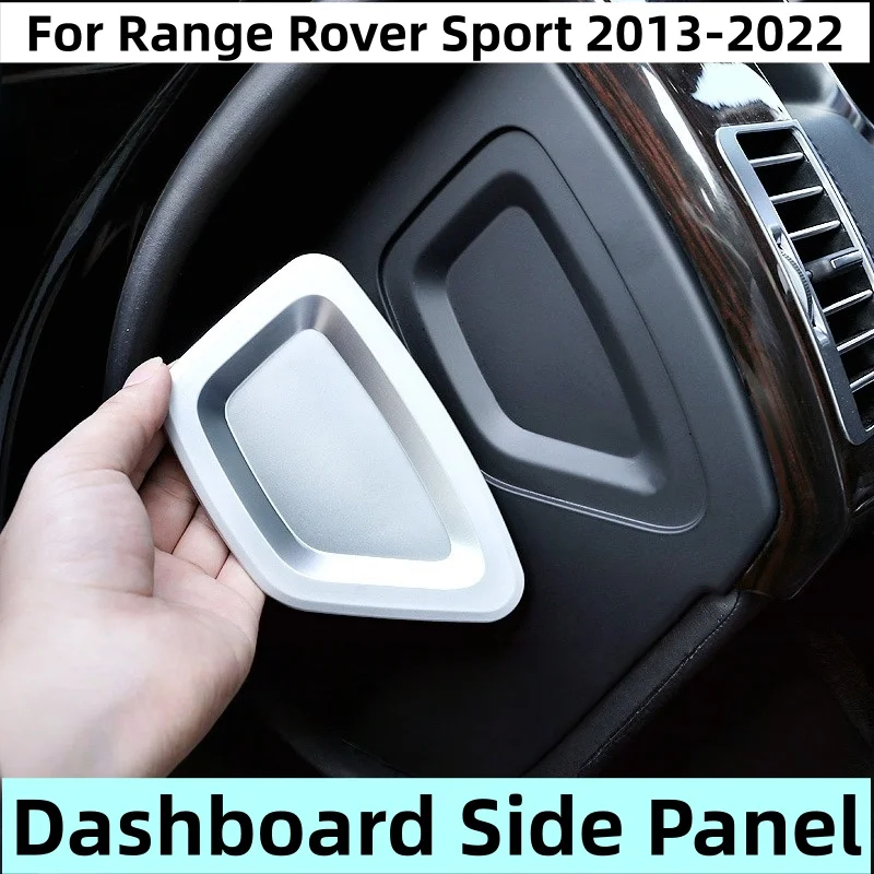 

ABS Chrome для Land Rover Range Rover Vogue L405 2013-2022 Автомобильная центральная консоль, приборная панель, боковая декоративная панель, накладка, прошлые