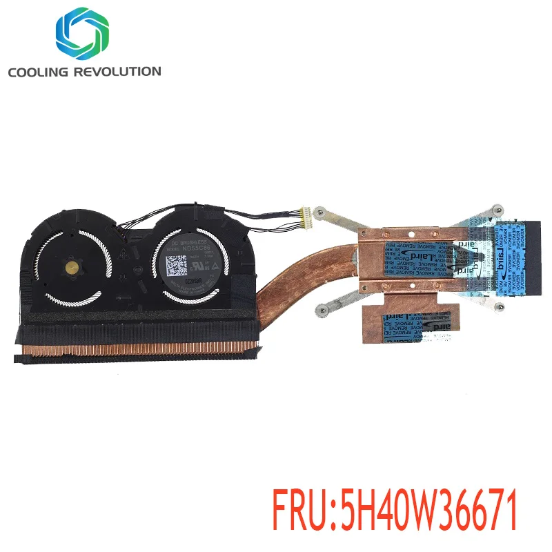 

Laptop CPU Heat sink Fan ND55C86 for Lenovo ThinkPad X1 Carbon 9th X1 Yoga 6th FRU PN: 5H40W36671