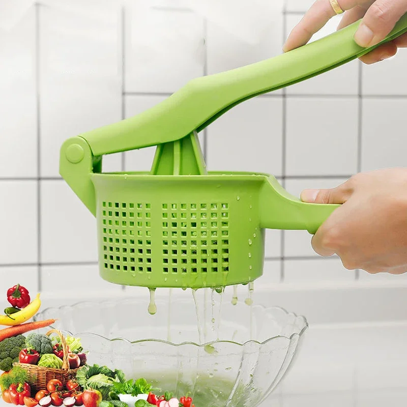 Water Squeezer Vegetable Dehydration Multi-function Hand Pressure Dehydrator Dumpling Stuffing Fruit Press Kitchen Gadgets