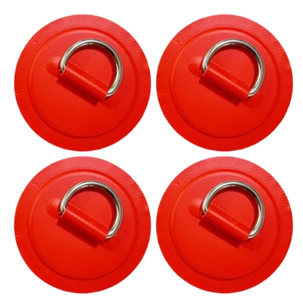 D Ring Patch Stainless Steel for Kayak Canoe Paddleboard Inflatable Boat and Water Sports Equipment Attachment