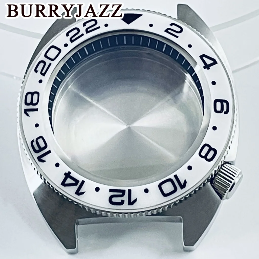 

BURRYJAZZ 41mm Replacement Case NH35 Case Domed Sapphire Glass For NH35 NH36 NH34 NH38 Movement 28.5mm Dial Modified Abalone
