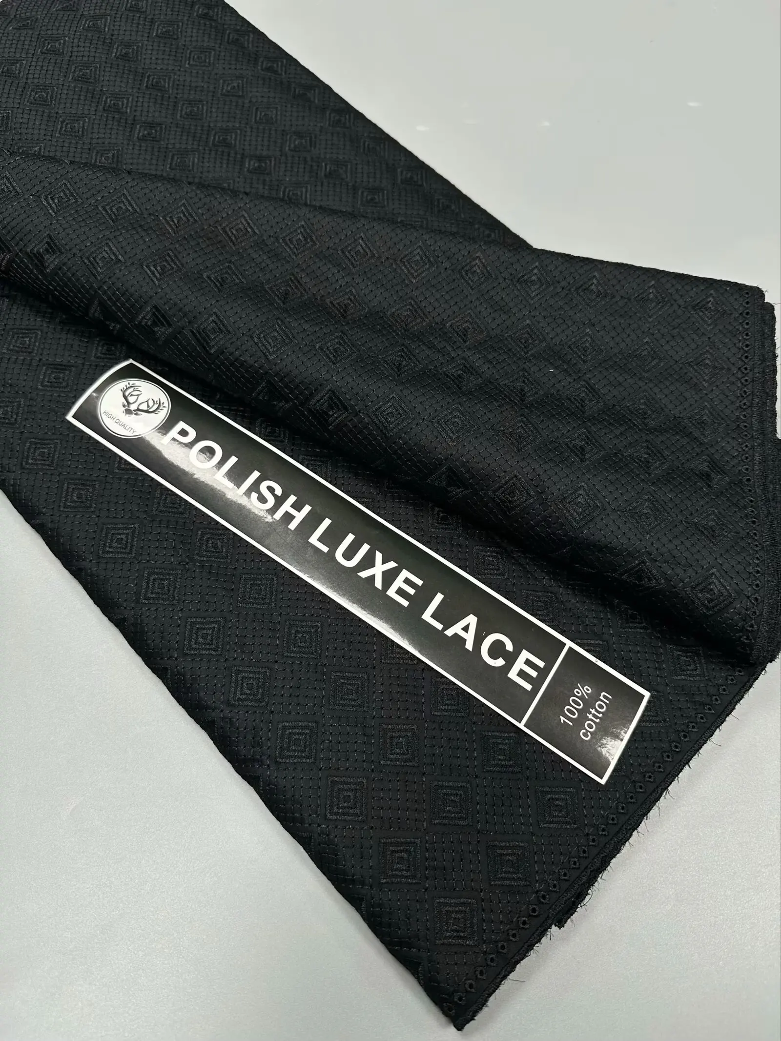 الأفريقي البولندية القطن الفوال الدانتيل جودة عالية الذهب 5 ياردة 2025 لينة التطريز نيجيريا البولندية أقمشة الدانتيل الزفاف للرجال