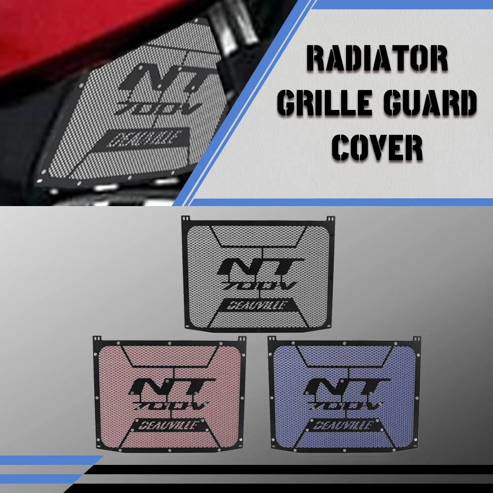 

Motorcycle Accessories Radiator Grille Guard Cover Protector For Honda NT 700V Deauville / ABS 2006-2016 2015 2014 2013 NT700V