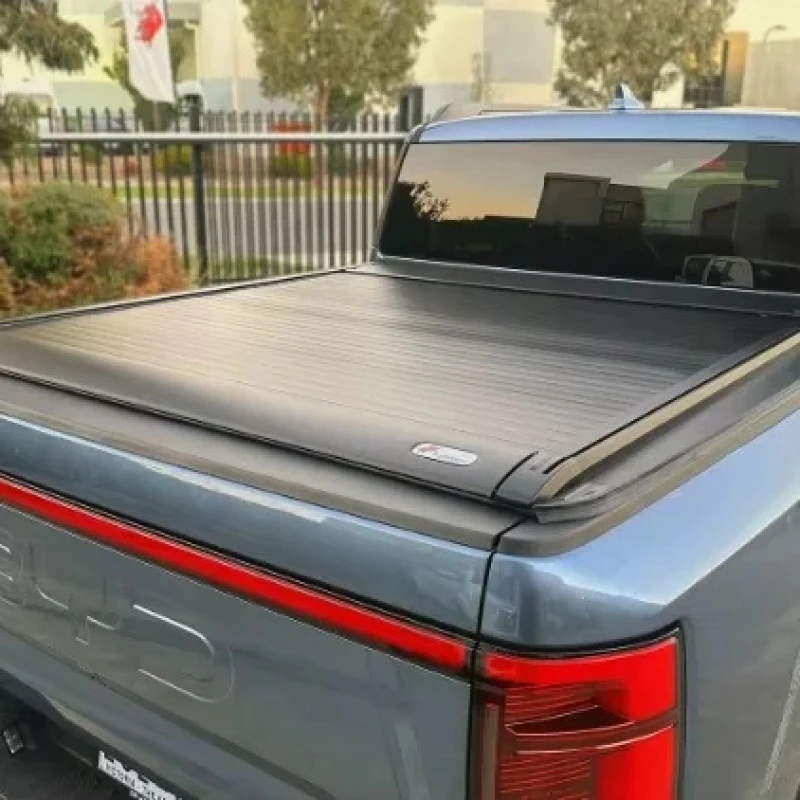 Hard Retractable Roller Shutter Tonneau Cover Aluminum Alloy Waterproof Anti-Theft Pickup Truck Bed Lid Fit BYD Shark 6