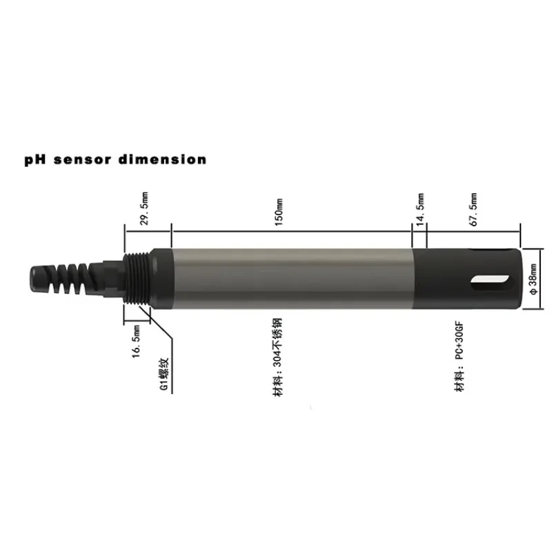 2026exclusive IOT-485-pH Stainless Steel Shell High Quality industrial pure water constant voltage method RS485 Modbus 4-20ma or