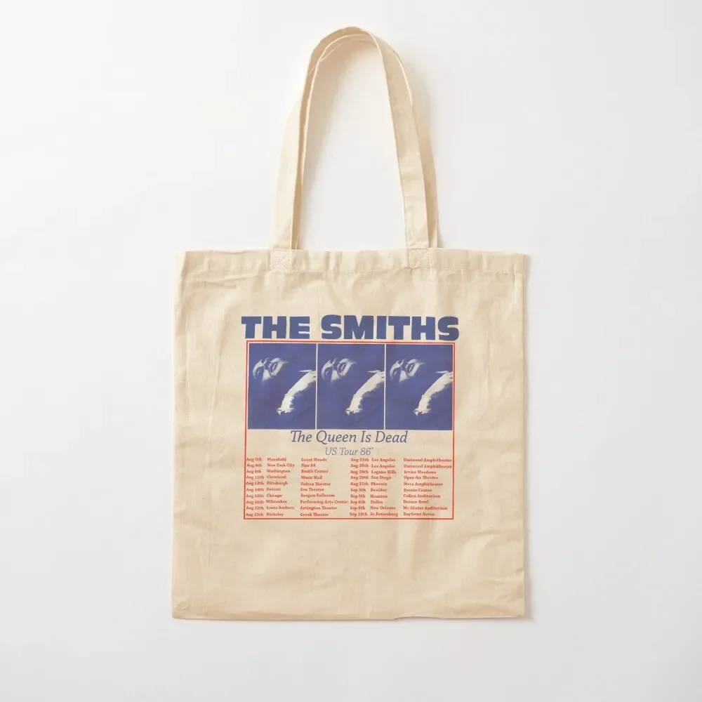 The Smiths US Tour 86,The Queen is Dead Classic T-Shirt Tote Bag Women's beach bags university shopper bag Tote Bag