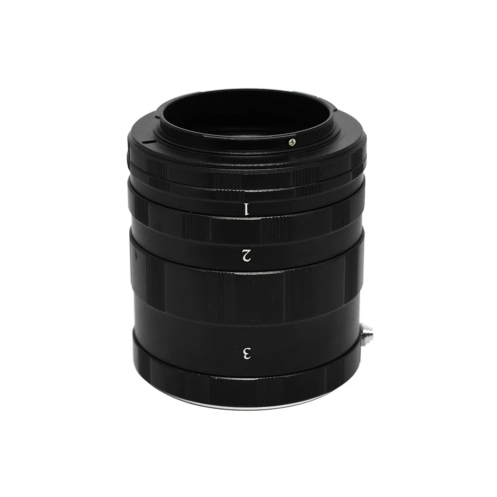 Mcoplus Metal Macro Extension Tube Ring for Olympus Pansonic Lumix M4/3 Micro 4/3 PEN E-PL1 E-PL2 E-PL3 E-P2 E-P3 E-M OM-D E-M5