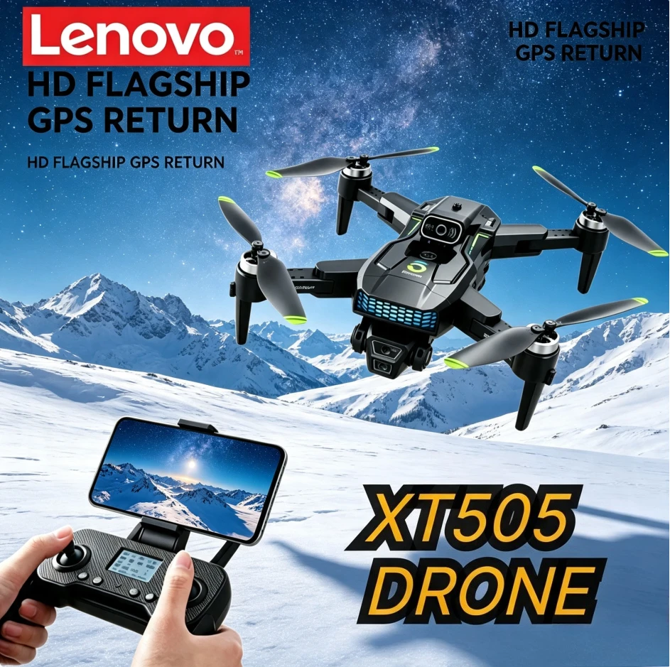 Xt505 Rc Drone - Lenovo XT505 Opvouwbare GPS Drone 8K