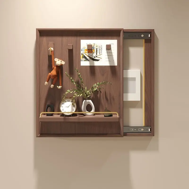 Meter box decorative painting hanging painting light luxury distribution box decorative shielding free punching can be placed