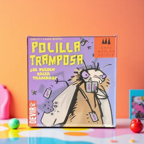 2025 Polilla Board Playing Card Game The Cheating Moth Spanish Family Games For Party moth cheate /Royal Xiaoqiang Cheating
