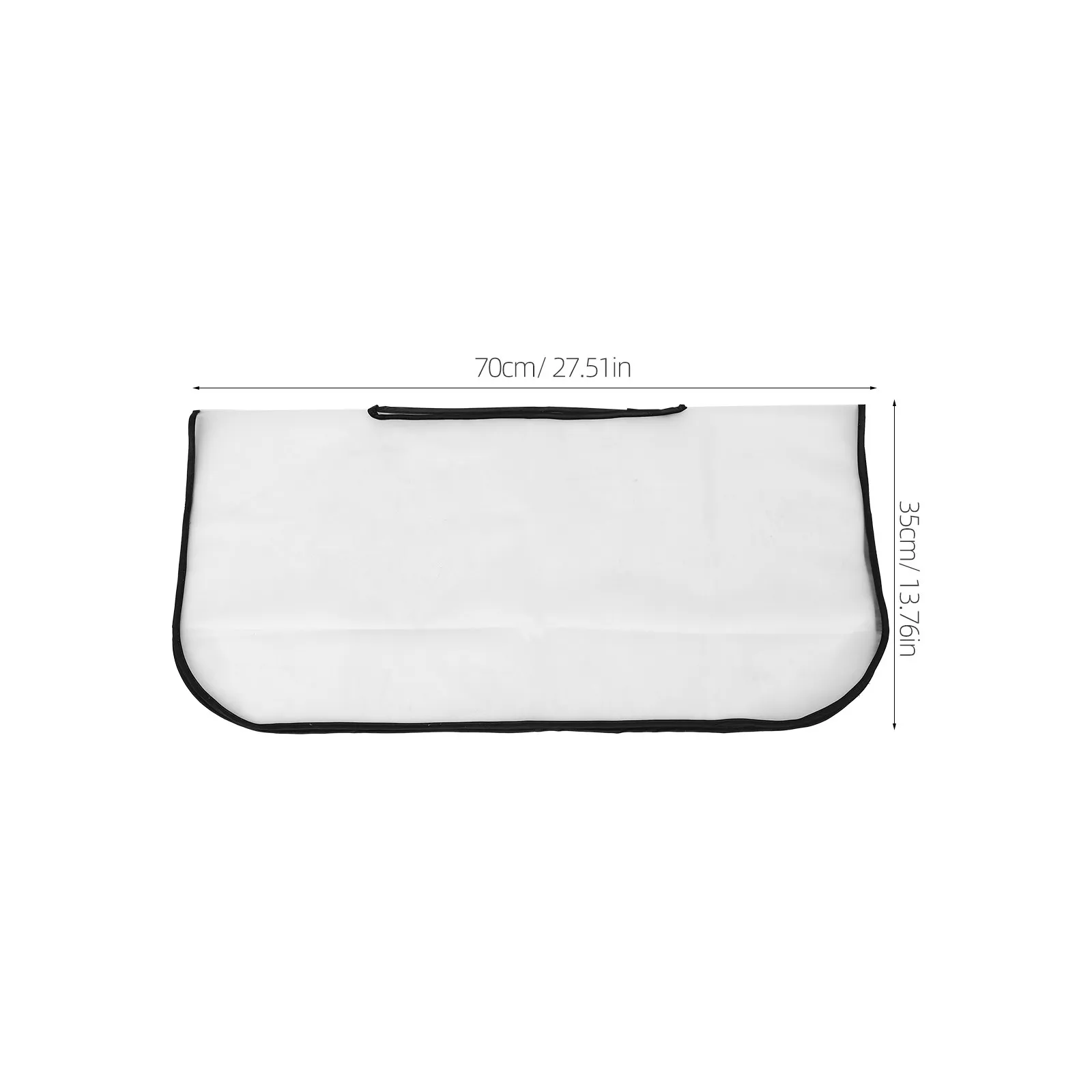 Eva Transparent Handbag Rain Cover Waterproof Purse Protector for Tote Satchel Backpack School Bag Outdoor Travel Raincoat